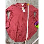 NWT Alexander Jordan Size Small Button Down Shirt Formal Mauve Dusty Red Photo 4