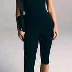 Free People Movement High Side One Piece Knee Length Jumpsuit Yoga Exercise Photo 1
