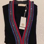 Tory Burch  Whitney Cardigan Black silk wool S NWT Photo 9
