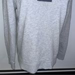 Tommy Hilfiger Women’s Gray Graphic Logo Hoodie Sweatshirt Small Photo 2