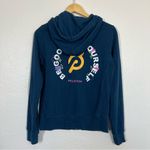 Peloton  Blue Ultimate Fleece Full Zip Hoodie Photo 9