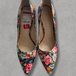 Nine West NWT Floral Heels Photo 1
