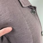 Fresh Produce  Jacket XS‎ Brown Button Up Pockets 100% Cotton Long Sleeve Photo 8