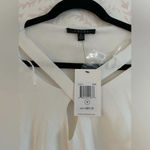 Cyrus NWT  KNITS criss cross front sweater cream brand new M Photo 1