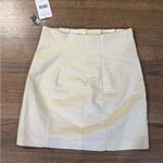 Free People  NWT Every Minute Every Hour Miniskirt Cream- Size 4 Photo 5