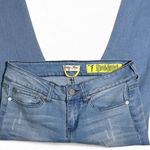 Indigo Rein  Soft Sexy Ripped distressed anklet Skinny jeans size 7 Light Blue Photo 4