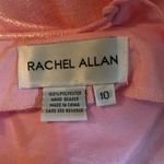 Rachel Allan Lace Back A Line Gown Dress Pink Iridescent Prom Pageant Pockets Size 10 Photo 10