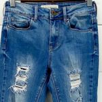 Bullhead Denim Co Womens 1 High Rise Skinniest Distressed Jeans Medium Blue Size undefined Photo 2