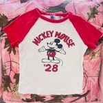 Junkfood y2k junk food mickey mouse ringer tshirt Photo 5
