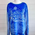 Wound Up Women's Fleece "Let It Snow...somewhere else" Sweatshirts Size L(11-13) Photo 0
