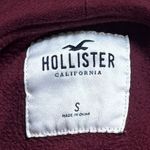 Hollister  Y2K Spellout Zipper Hooded Jacket Academia College Size S Photo 5