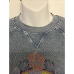 Billabong  X The Salty Blonde Faded Blue Long Sleeve Relaxed Sweatshirt-  Small Photo 2