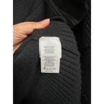 1. State  women's black crew neck long‎ sleeve ruffle sweater size Small Photo 3