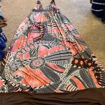 Baby Phat  pink and brown maxi dress small Photo 0