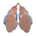 Alexandre Birman Blue Carlotta Braided Leather Heeled Sandals Size 8.5 38.5 IT Photo 9