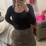SO Cheetah Print Skirt Photo 0