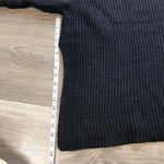 FOR THE REPUBLIC Black Chunky Knit Turtleneck Long Sleeve Sweater Womens Size S Photo 3