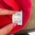 SheIn  ribbed Red‎ V-Neck short sleeve top size XS Photo 5