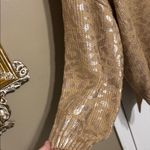 Andthewhy Chic Tan Leopard Print Sweater Photo 2