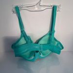 Felina  36C Turquoise Lace Balconette Bra Style 135061 Padded Underwire Photo 2