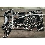 Kensie Womens Dress Size XS Black Brown Off White Abstract Animal Print NEW Photo 5