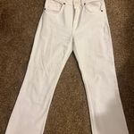 ZARA Mini Flare White Jeans Photo 2