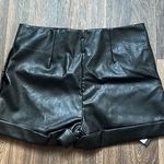 Storets  Rachel Paperbag Pleather Shorts Photo 1