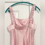 Amanda Uprichard  Hayley Silk Dress Light Pink Photo 6