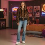 Via vintage victoria secret faux fur short jacket Xs Brown Photo 8