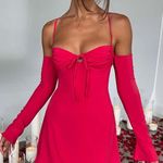 Babyboo Fiona Mini Dress Red Corset Size L Photo 0