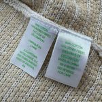 Lilly Pulitzer Tatum Long Fringe Hem Cardigan metallic gold sz L Photo 4