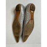 Chloé Vintage authentic Chloe leather silver pointed ballet bow flats size EU 36 Photo 14