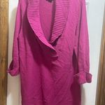 Style & Co  sweater dress XL pink 3/4 sleeve OBO Photo 0