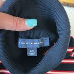 Tommy Hilfiger TOMMY‎ HILFIGER Classic Navy & Red Striped Turtleneck Sweater Women’s Size Large Photo 5