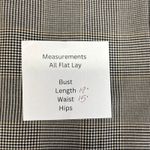 ZARA  Black and White Plaid Midi Skirt Photo 5