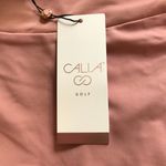 Calia by Carrie Calia Women's 14" Side Pleat Court Skort in Guava Pink Size XL NWT Photo 5