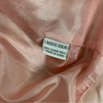 Soft Surroundings Silk Floral Embroidered Pink Blazer Size XS Photo 10