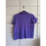 Ralph Lauren Vintage Y2K  Royal Purple Logo Polo size S Photo 2