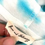 Jane & Delancey Hoodie L Blue White Tie Dye Pullover Sweatshirt Cotton Size L Photo 9