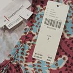 Anthropologie NWT The Somerset Jumpsuit in Maroon Floral Print One-Piece S Photo 5