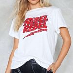 Nasty Gal Rebel T Shirt Photo 0