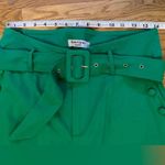 High waist belted pants Kelly green size M Size M Photo 6