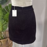 MANGOPOP nwt //  faux suede skirt with front detail Photo 2