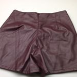 Forever 21  ladies leather  shorts S Photo 7