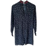 ZARA Star Print Stitch Black Romper Photo 10