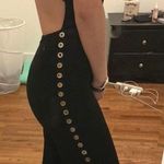 Black Jumpsuit With Side Detail Size M Photo 2