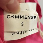 Commense Halter Neck Twist Front Maxi Dress Plisse Sleeveless Pink Size Small Photo 6