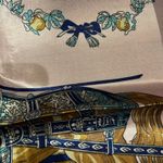 Horse Print Scarf PINK, gray & BLUE EQUESTRIAN PRINT SQUAR SILKy SCARF 35/35 Multiple Photo 14