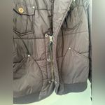 Diesel VINTAGE Y2K  CROPPED BOMBER JACKET BROWN NYLON SIZE XL Photo 3