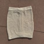 Lululemon Falling Freely Knit Zipper Scarf Merino Wool Ivory Photo 2